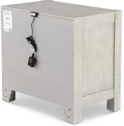 Millwork Gray Nightstand