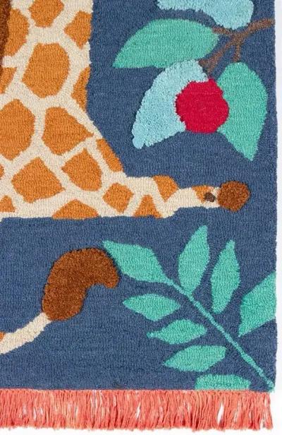 Atticus 5 x 7 Giraffe in Multicolor Area Rug