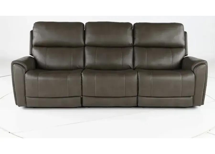 Damon Smoke Gray Power Reclining Sofa