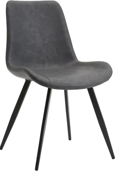 Brixley Dark Gray Upholstered Dining Chair