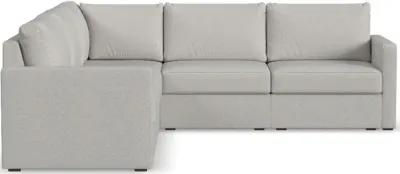 Flex Taupe 5-Seat Modular Sectional