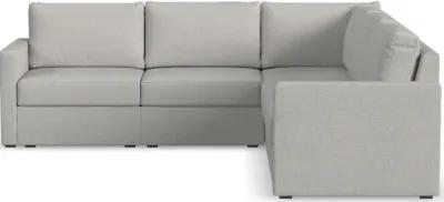 Flex Taupe 5-Seat Modular Sectional