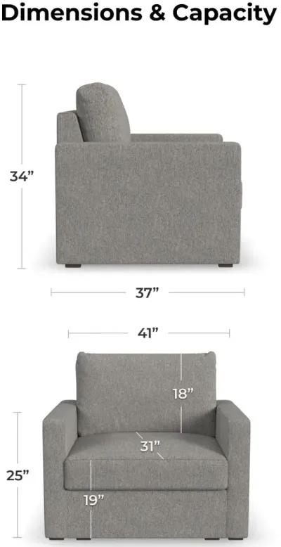 Flex Gray Armchair