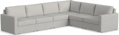 Flex Taupe 6-Seat Modular Sectional