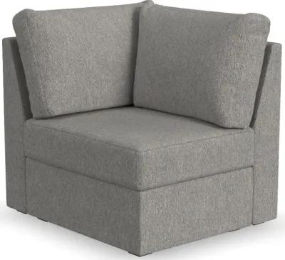 Flex Gray Sectional Corner Chair