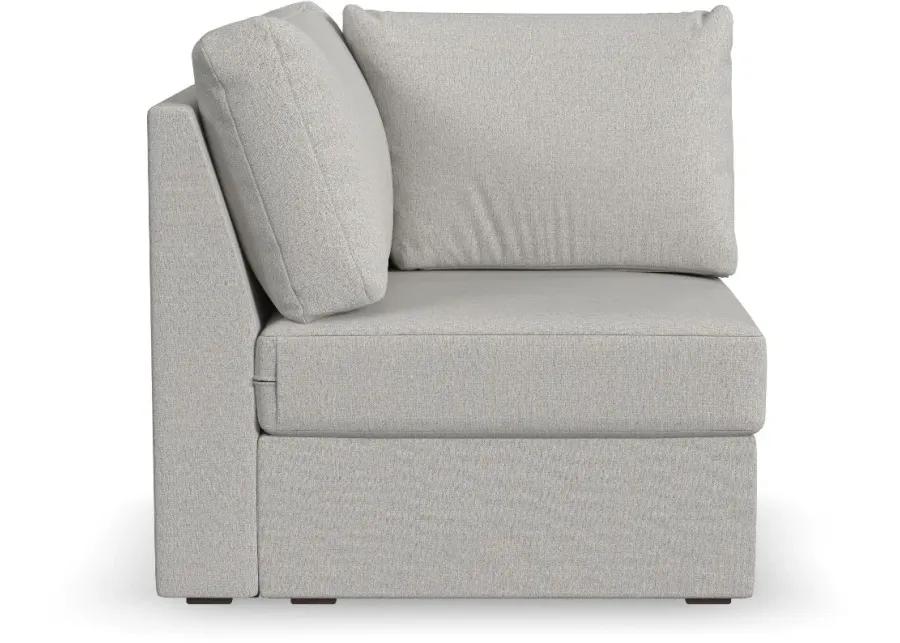 Flex Taupe Sectional Corner Chair