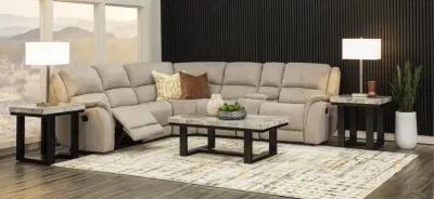 Aspen Latte 6-Piece Reclining Sectional