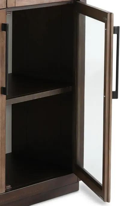 Boise Two-Tone Brown Cabinet