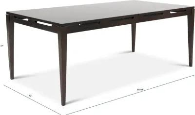 Sutton Dark Brown Dining Table