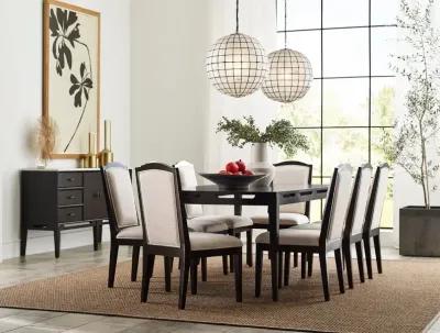 Sutton Dark Brown Dining Table