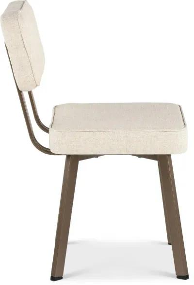 Ellington Beige and Bronze Dining Chair