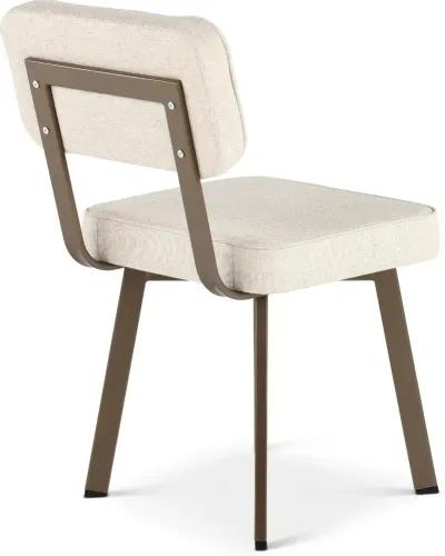 Ellington Beige and Bronze Dining Chair