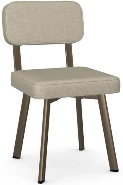 Ellington Beige and Bronze Dining Chair