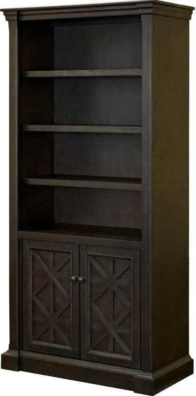 Kingston Dark Chocolate 78 Inch Bookcase