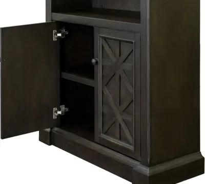 Kingston Dark Chocolate 78 Inch Bookcase