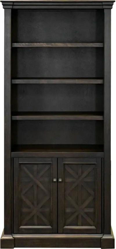 Kingston Dark Chocolate 78 Inch Bookcase