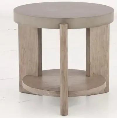 Affinity Faux Concrete End Table