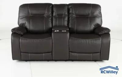 Axel Ozone Power Reclining Console Loveseat