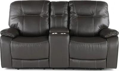 Axel Ozone Power Reclining Console Loveseat