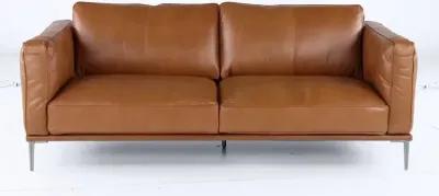 Oasis Tan Leather Sofa