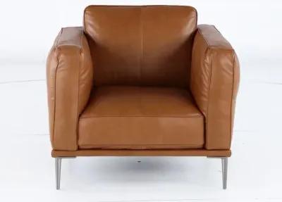 Oasis Tan Leather Chair