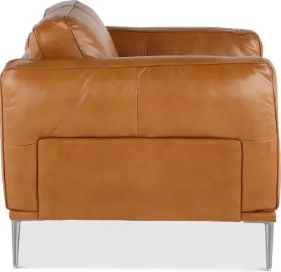 Oasis Tan Leather Chair