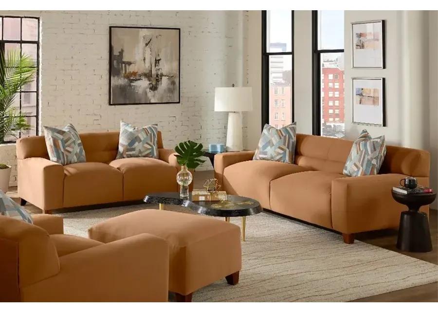 Adler Tan Loveseat