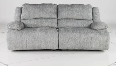 Mcclelland Gray Oversized Manual Reclining Sofa