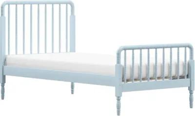 Alva Blue Twin Spindle Bed