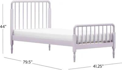 Alva Purple Lilac Twin Spindle Bed