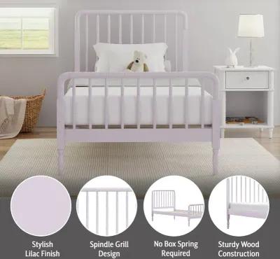 Alva Purple Lilac Twin Spindle Bed