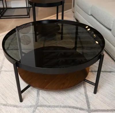 Felix Smoked Glass Coffee Table