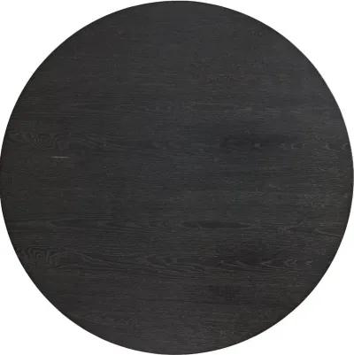 Portland Black Round Coffee Table