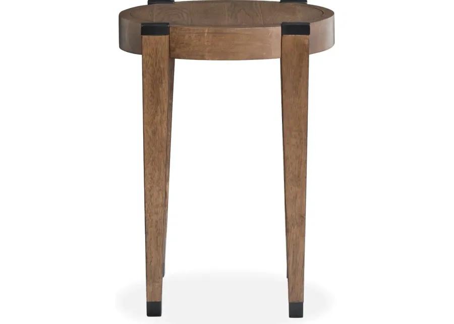 Kaysen Brown and Black End Table