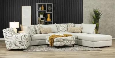 Durango Gray Ottoman