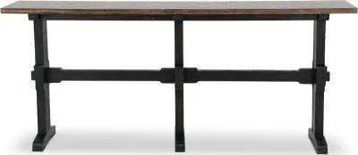 Americana Trestle Two-Tone Sofa Table