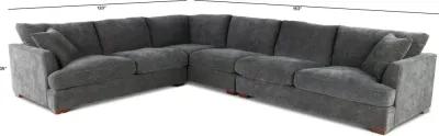 Creed Gray 3 Piece Sectional