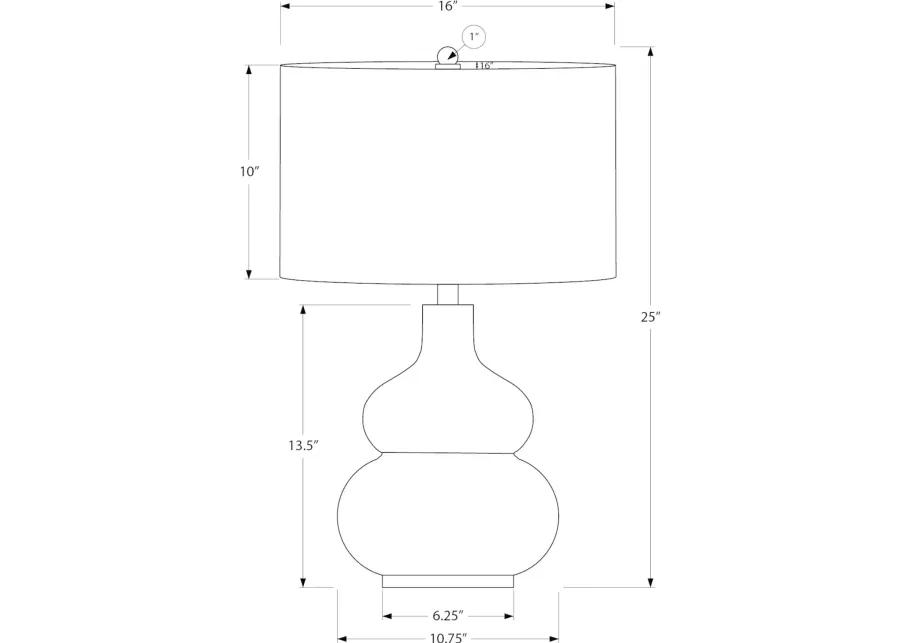 25 Inch Ivory Table Lamp