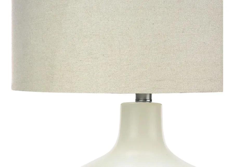 25 Inch Ivory Table Lamp