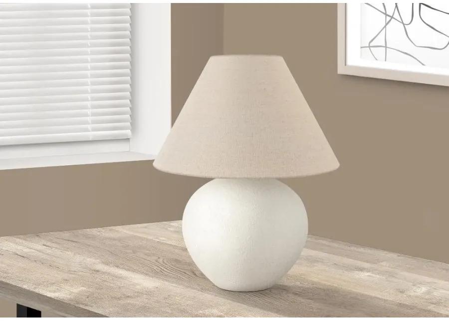 16 Inch Cream Table Lamp