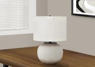 21 Inch Cream Ceramic Table Lamp