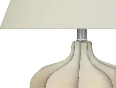 21 Inch Cream Resin Table Lamp