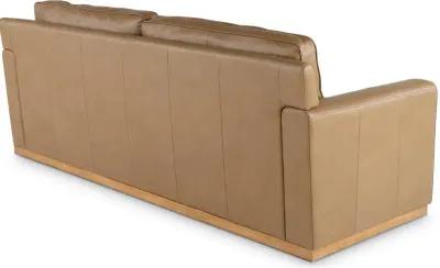 Mason Brown Leather Sofa