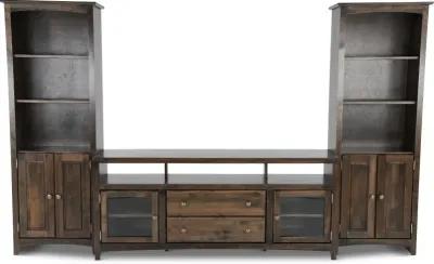 Universal Dark Brown Bookcase Pier