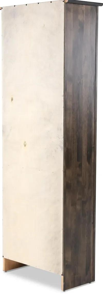 Universal Dark Brown Bookcase Pier