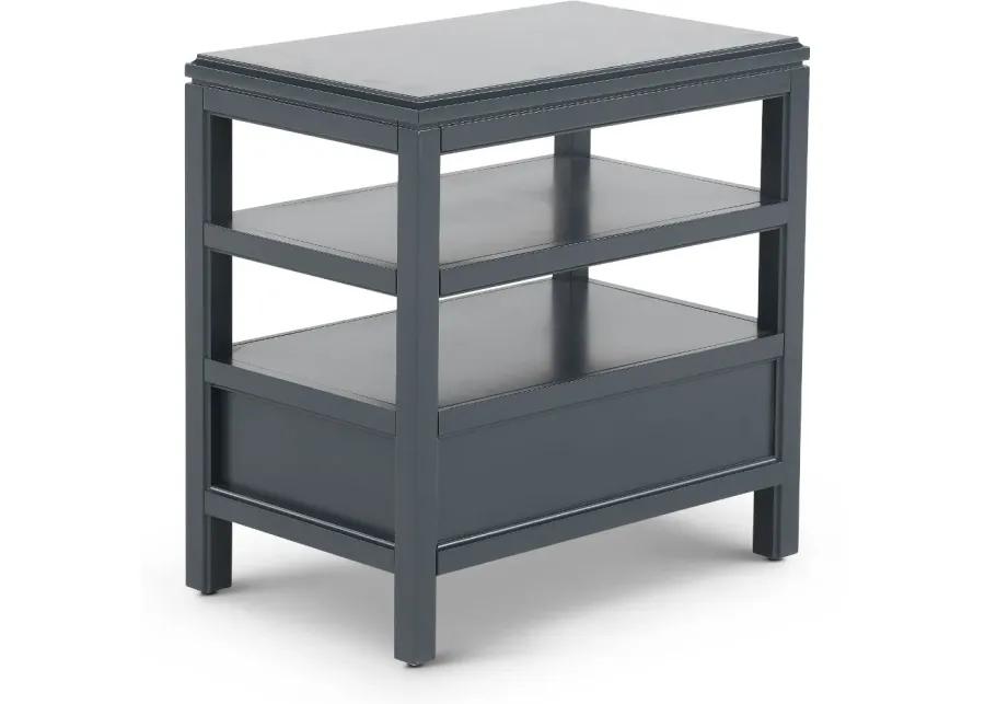 Alexander Midnight Blue Chairside Table