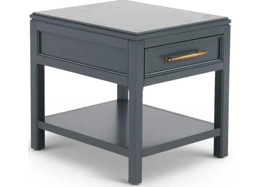 Alexander Midnight Blue End Table