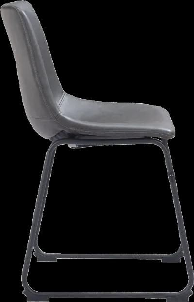 Smart Charcoal Gray Dining Chair