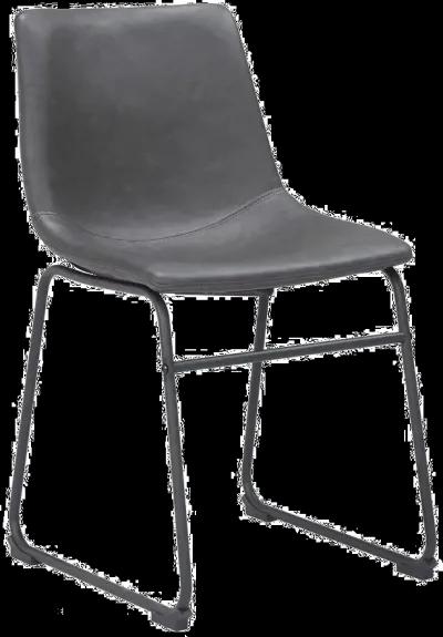 Smart Charcoal Gray Dining Chair