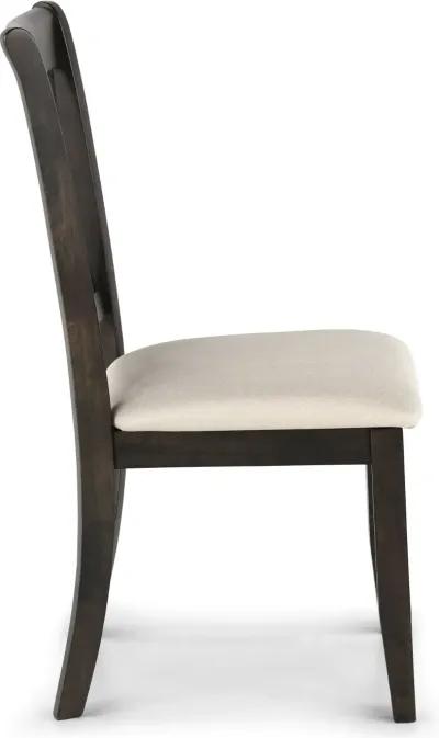 Lakewood Espresso Brown Dining Chair